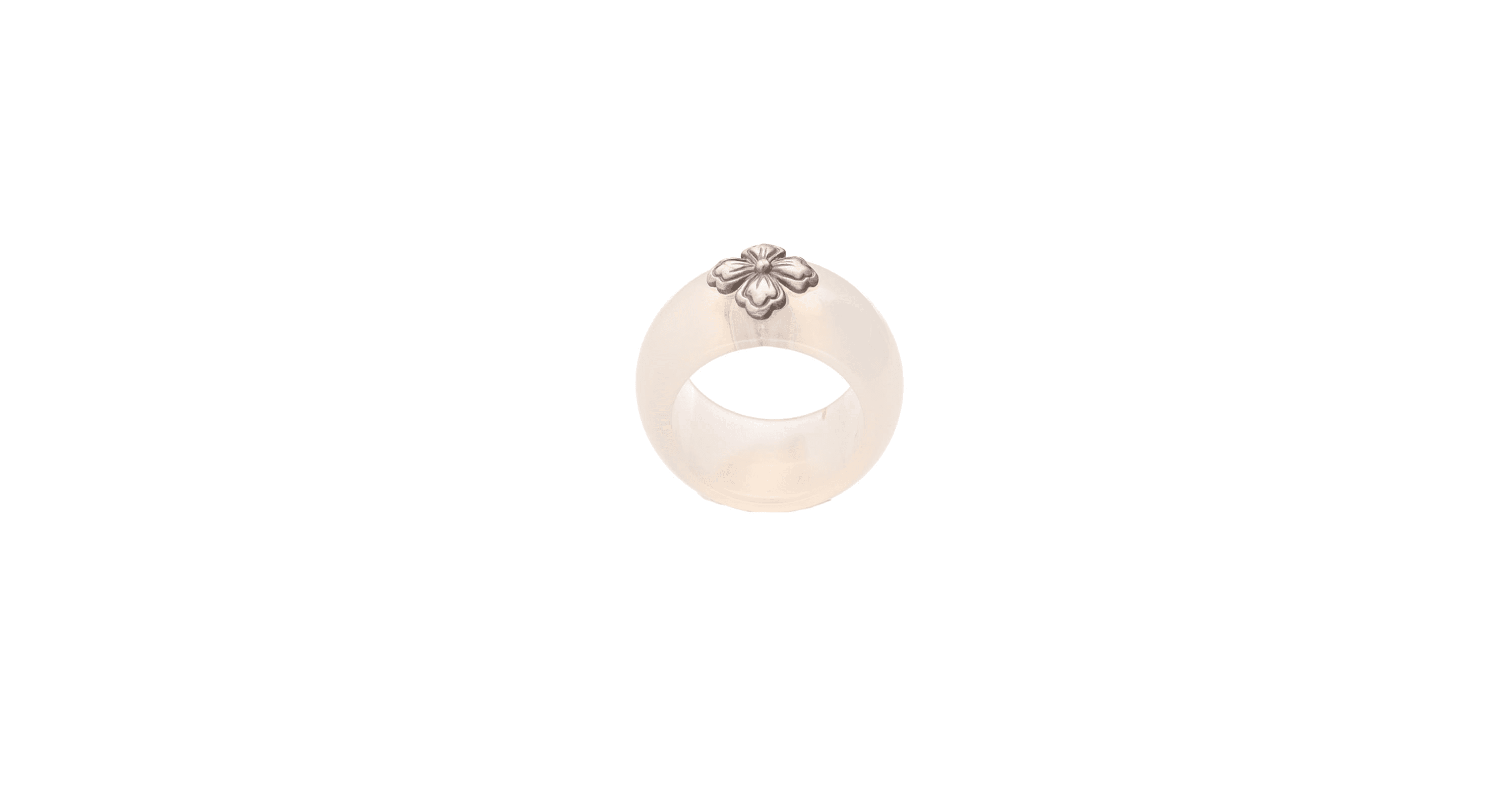 Gemstone Ring — Silver Setting