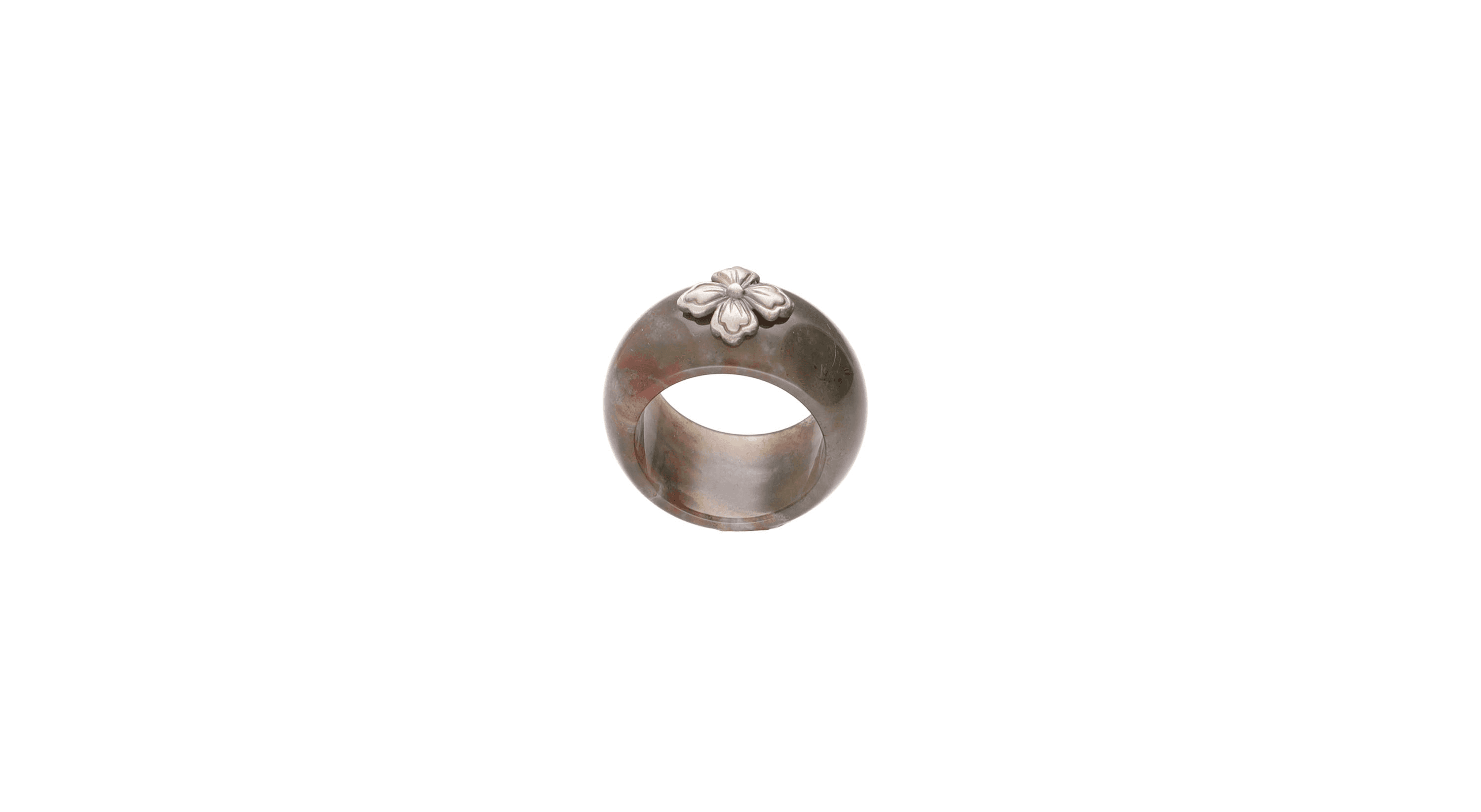 Gemstone Ring — Silver Setting