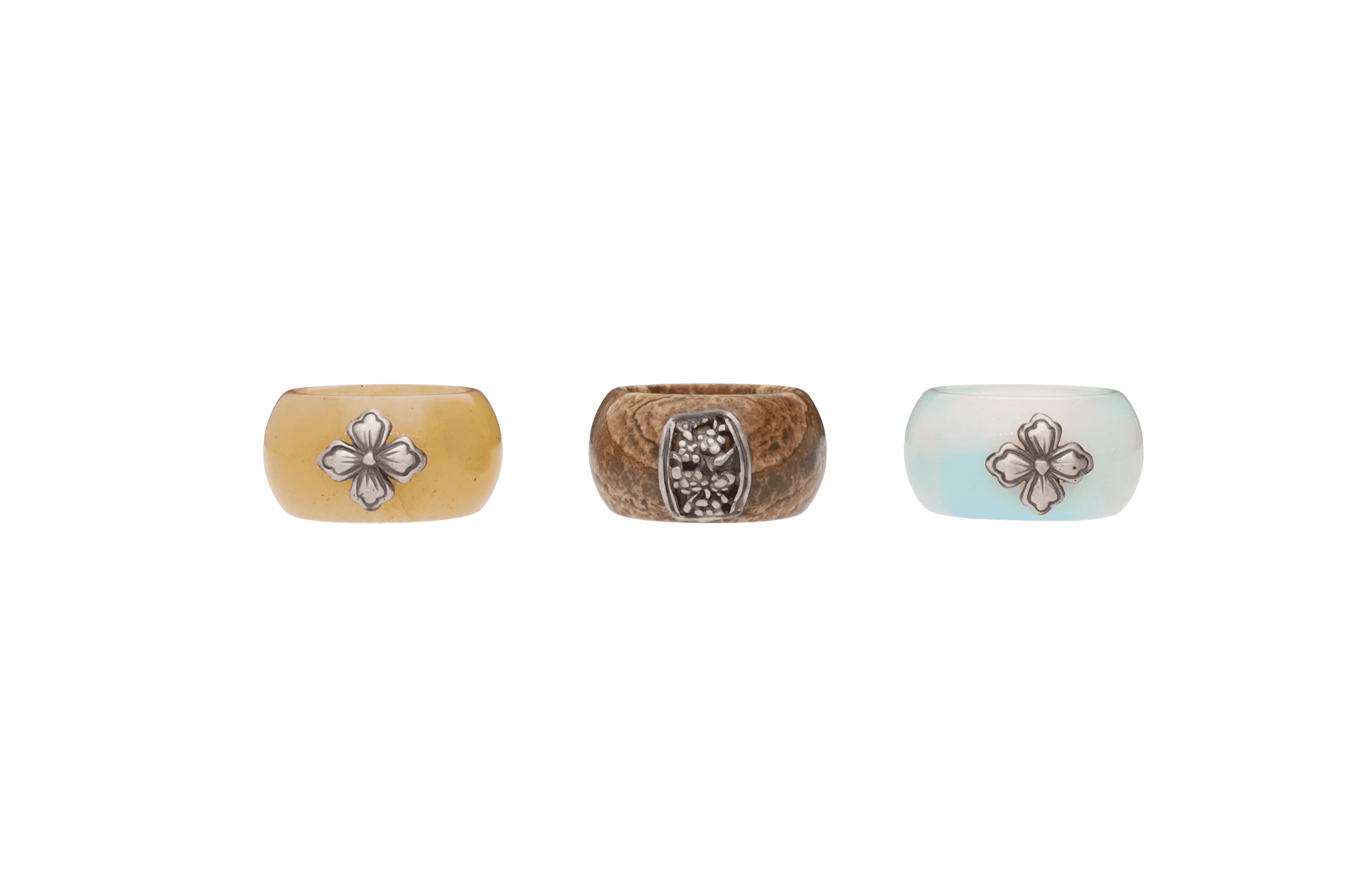 Gemstone Ring — Silver Setting
