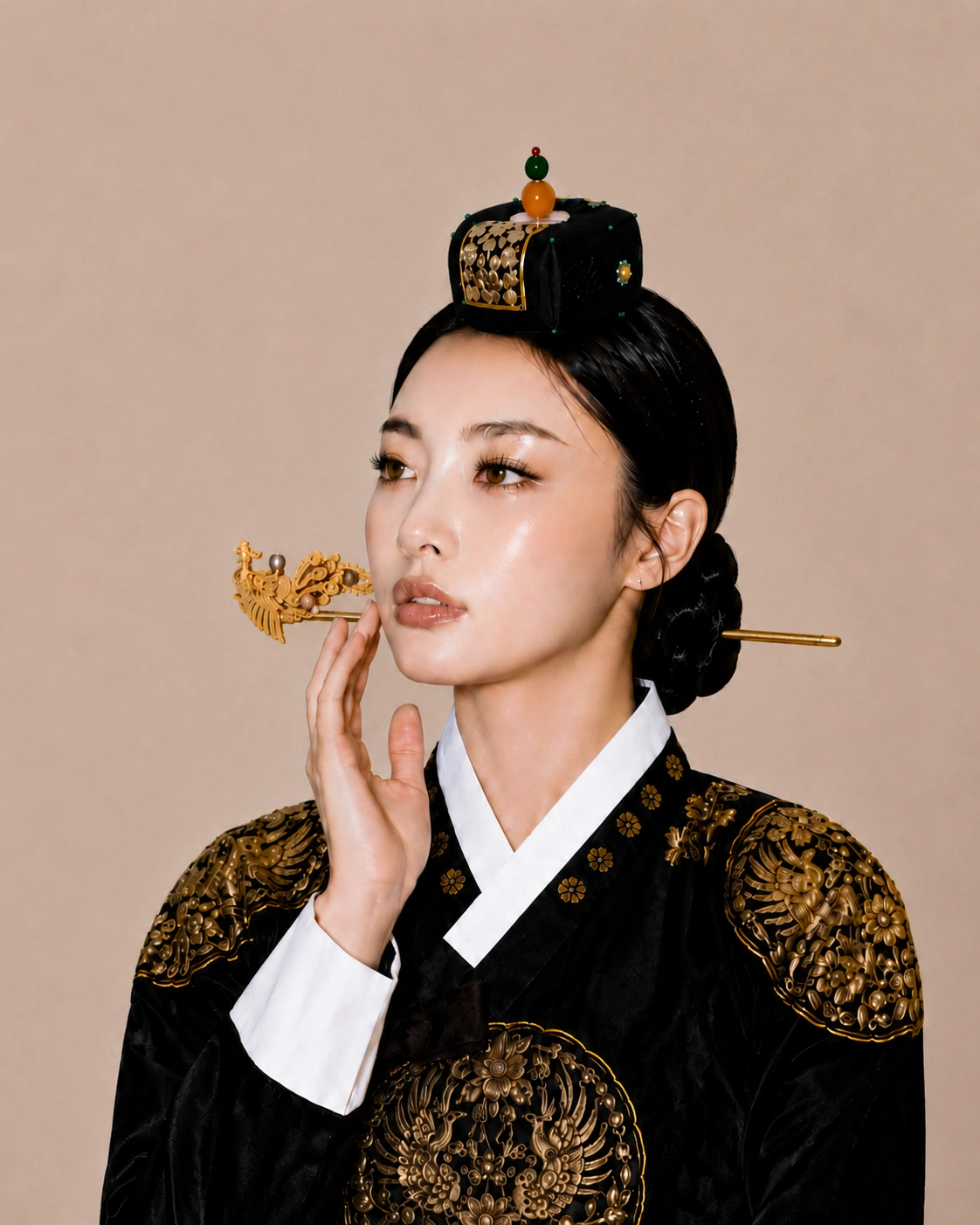 더단장 장신구 착용컷
